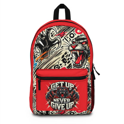 Go-Getter Backpack – Carry Your Goals Everywhere (Red)