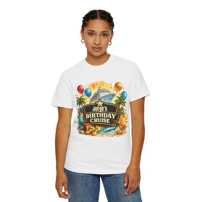 Custom Name Birthday Cruise Shirt