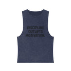 Discipline Outlifts Motivation muscle tank