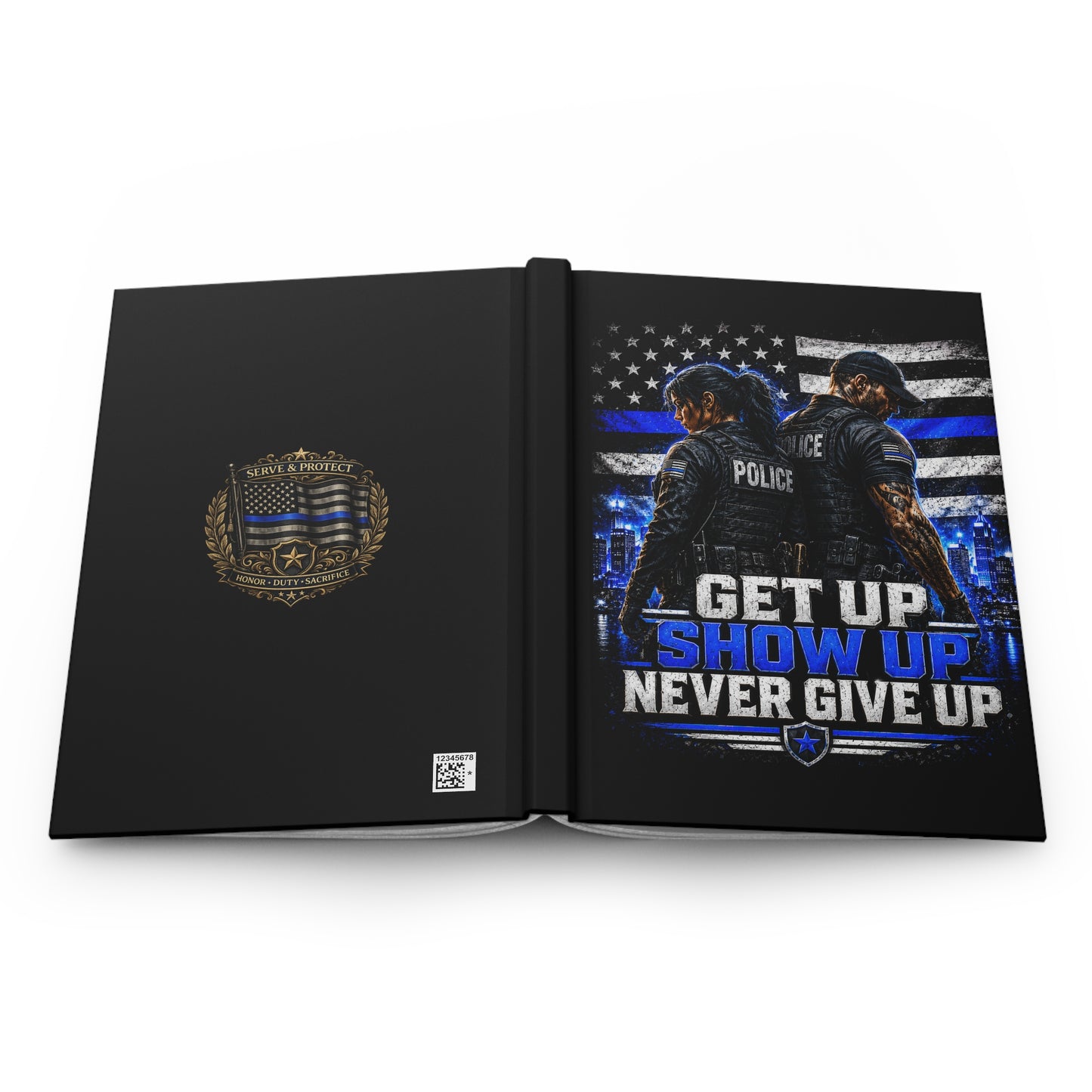 Blue Line Legacy Hardcover Journal