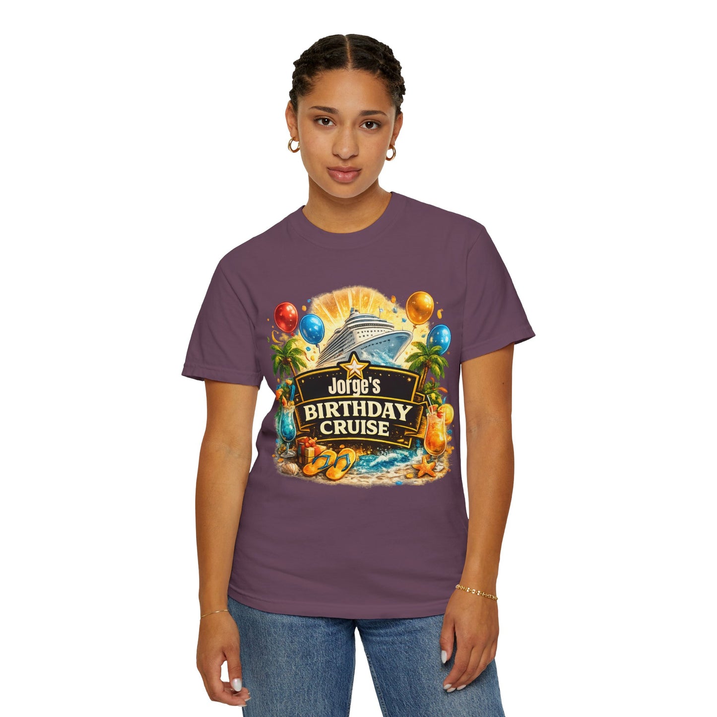 Custom Name Birthday Cruise Shirt