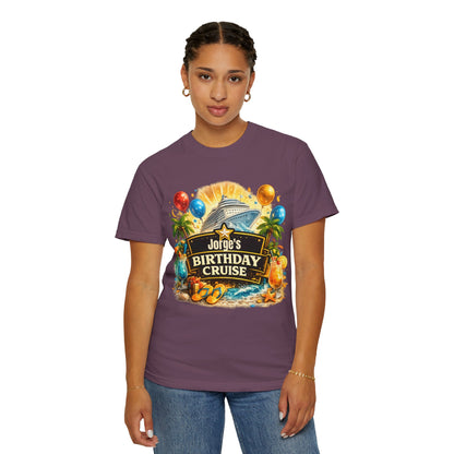 Custom Name Birthday Cruise Shirt