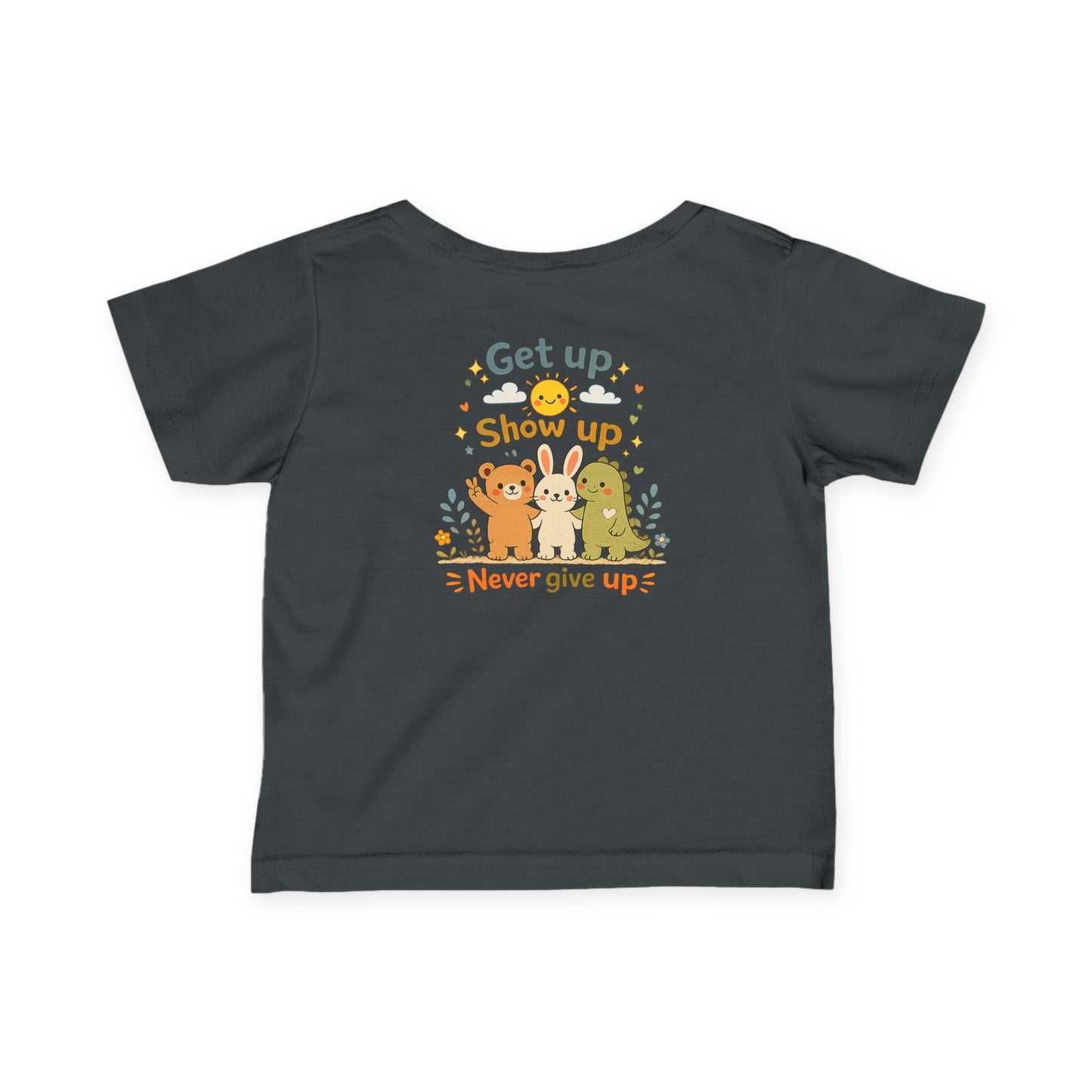 Infant Motivational Jersey T-Shirt | Soft Cotton Baby Graphic Tee | Inspirational Infant Shirt | Positive Message Baby Clothing | Cute Baby Outfit Gift
