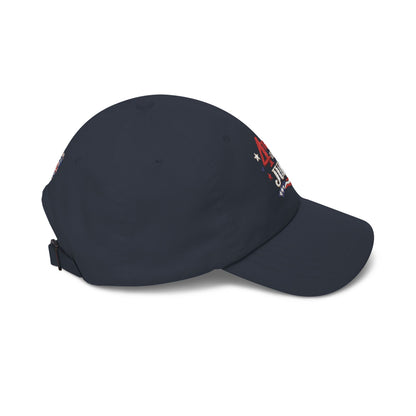 Patriotic Dad Hat – 4th of July Adjustable Baseball Cap for Men & Women