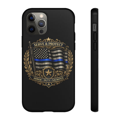 Blue Line Legacy Tough Phone Case