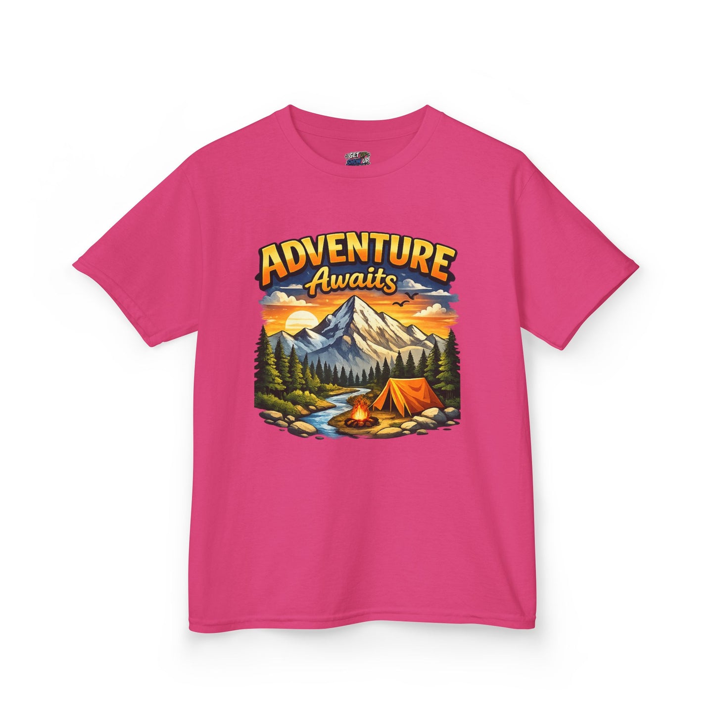 Kids Heavy Cotton™ Tee Adventure Awaits