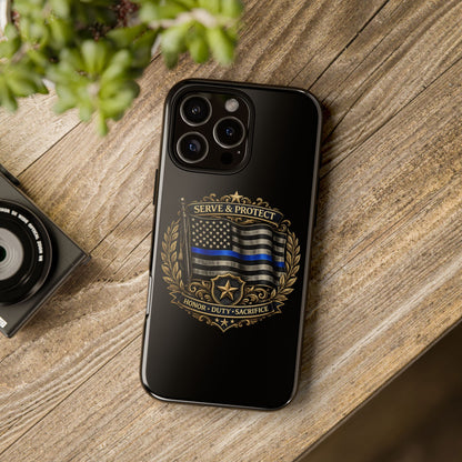 Blue Line Legacy Tough Phone Case