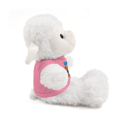 Stuffed Animals with Tee " Get Up Show Up Never Give Up"