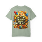Custom Name & Age Birthday Crew T-Shirt – Personalized Group Shirt