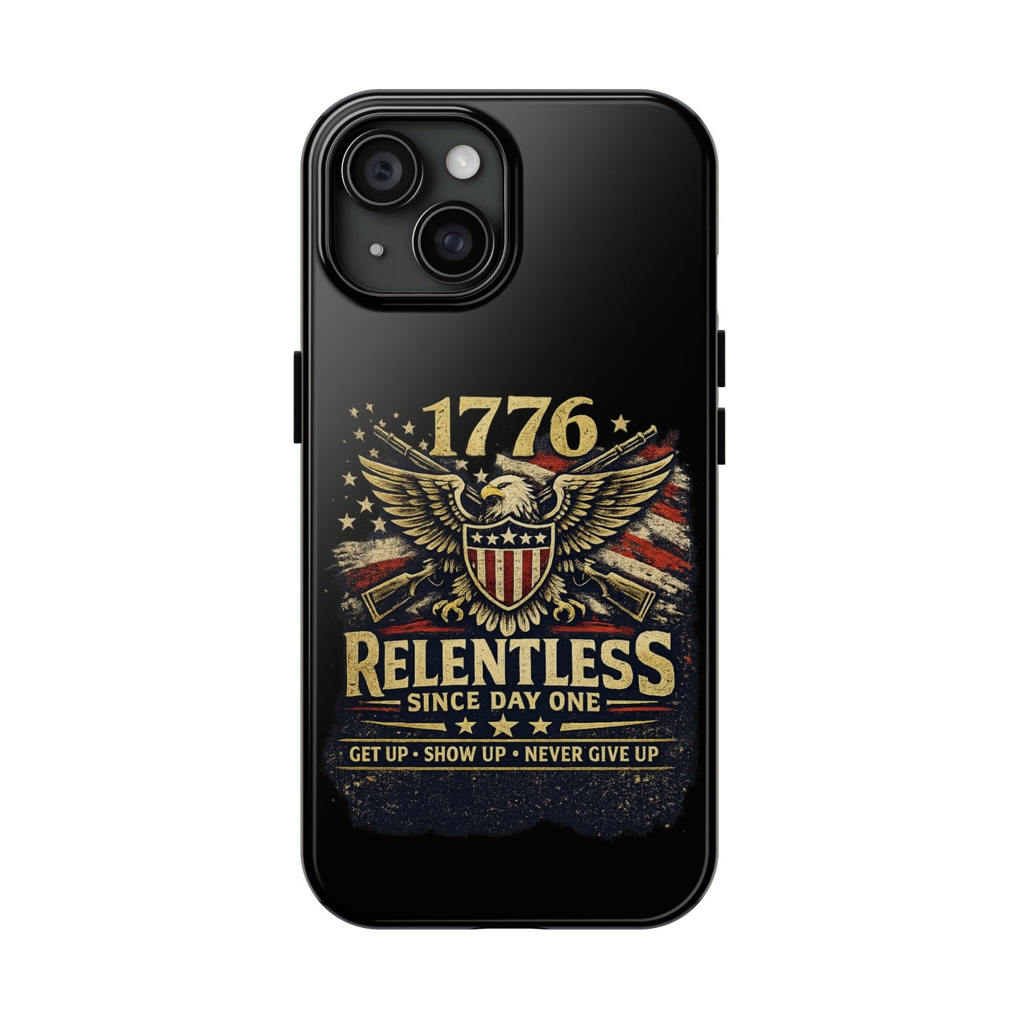 Patriotic 4th of July Tough Phone Case | Shockproof Protective Cover for iPhone & Samsung | USA Independence Day Design