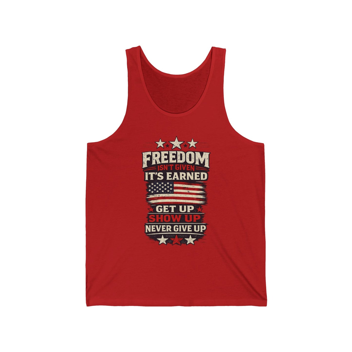 4th of July Unisex Tank Top – Patriotic Summer Tank for Independence Day, BBQs, Fireworks & Everyday Wear