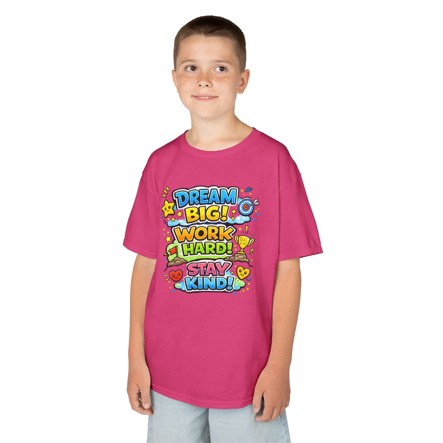 Kids Heavy Cotton™ Motivational Shirt