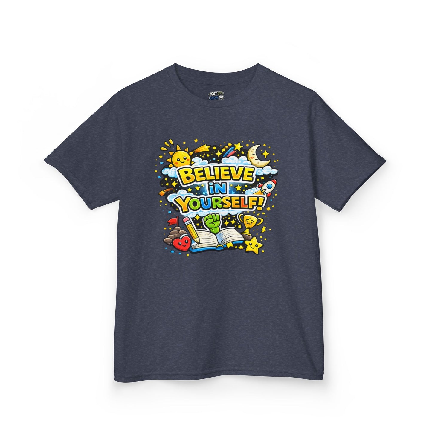 Kids Heavy Cotton™ Motivational T Shirt