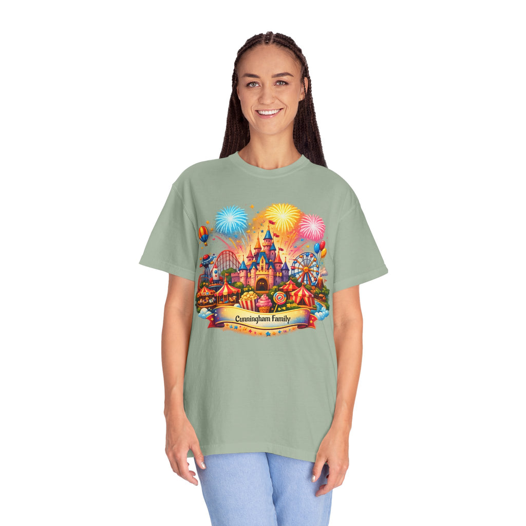 Customizable Name Graphic T-Shirt – for Disney Trips, Theme Park Vacations