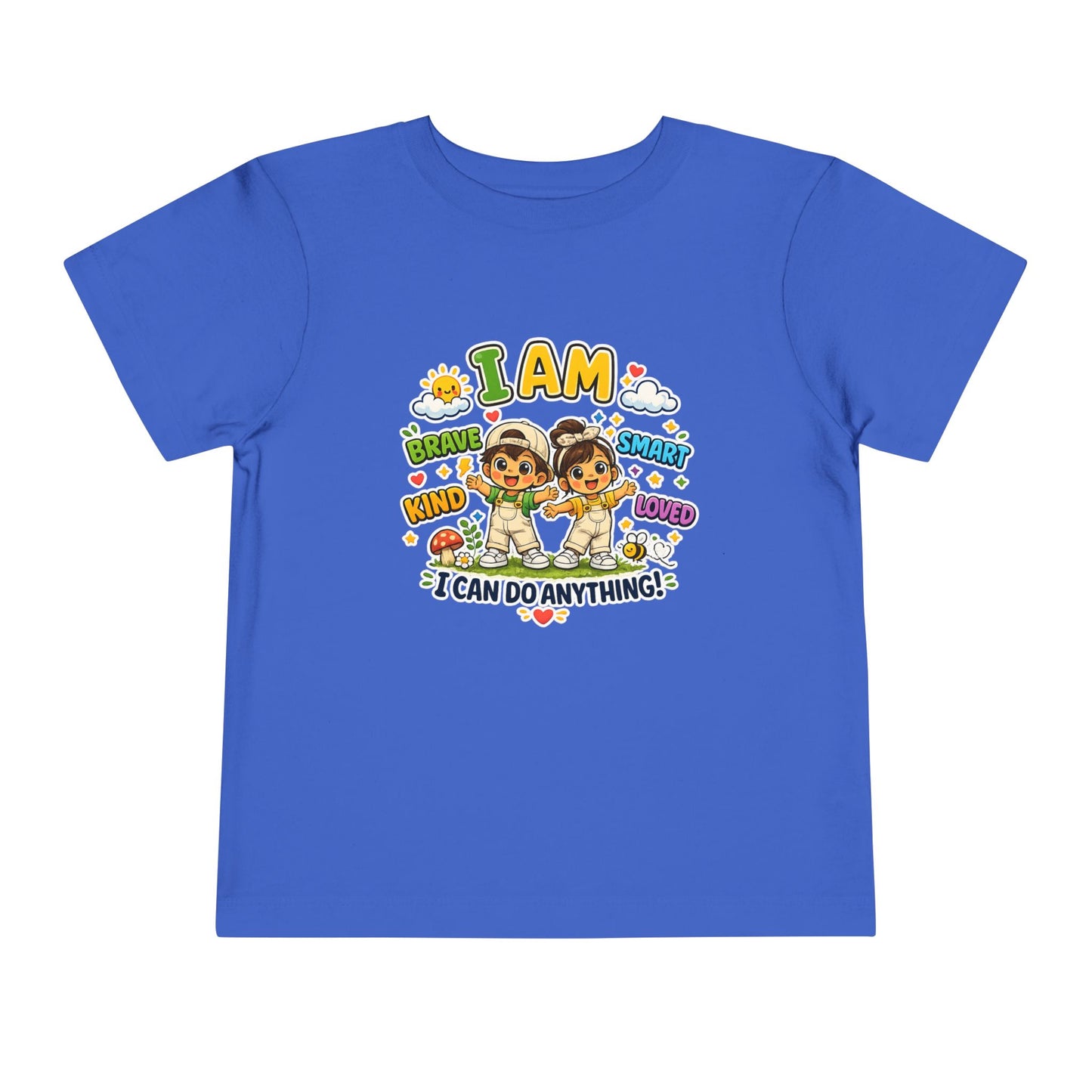 Toddler Motivational T-Shirt | Inspirational Kids Graphic Tee | Soft Cotton Toddler Shirt | Positive Mindset Children's Clothing | Everyday Comfort Tee