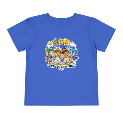 Toddler Motivational T-Shirt | Inspirational Kids Graphic Tee | Soft Cotton Toddler Shirt | Positive Mindset Children's Clothing | Everyday Comfort Tee