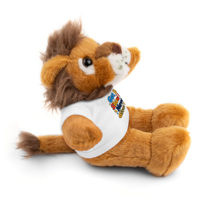 Stuffed Animals with Tee " Get Up Show Up Never Give Up"