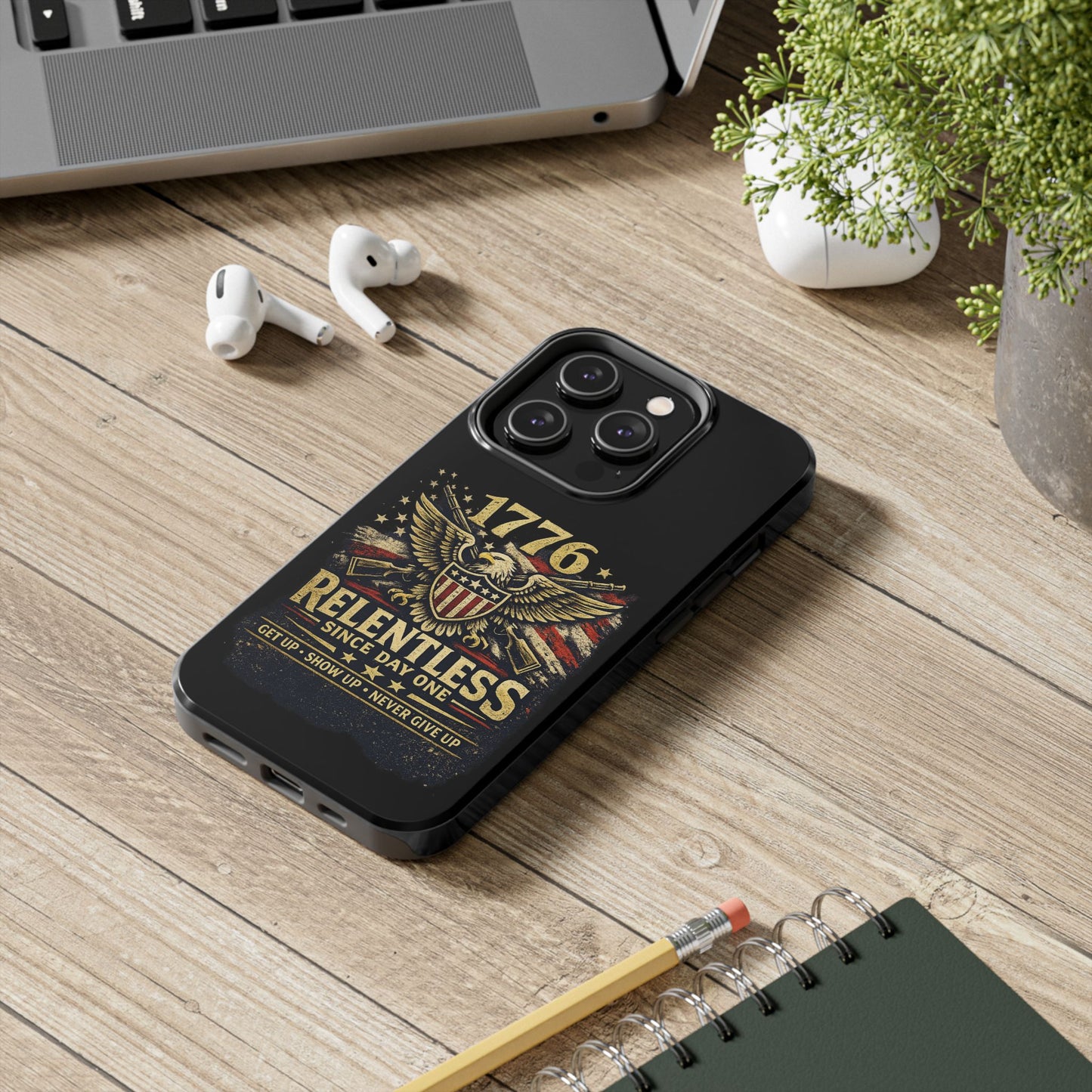 Patriotic 4th of July Tough Phone Case | Shockproof Protective Cover for iPhone & Samsung | USA Independence Day Design