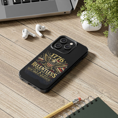 Patriotic 4th of July Tough Phone Case | Shockproof Protective Cover for iPhone & Samsung | USA Independence Day Design