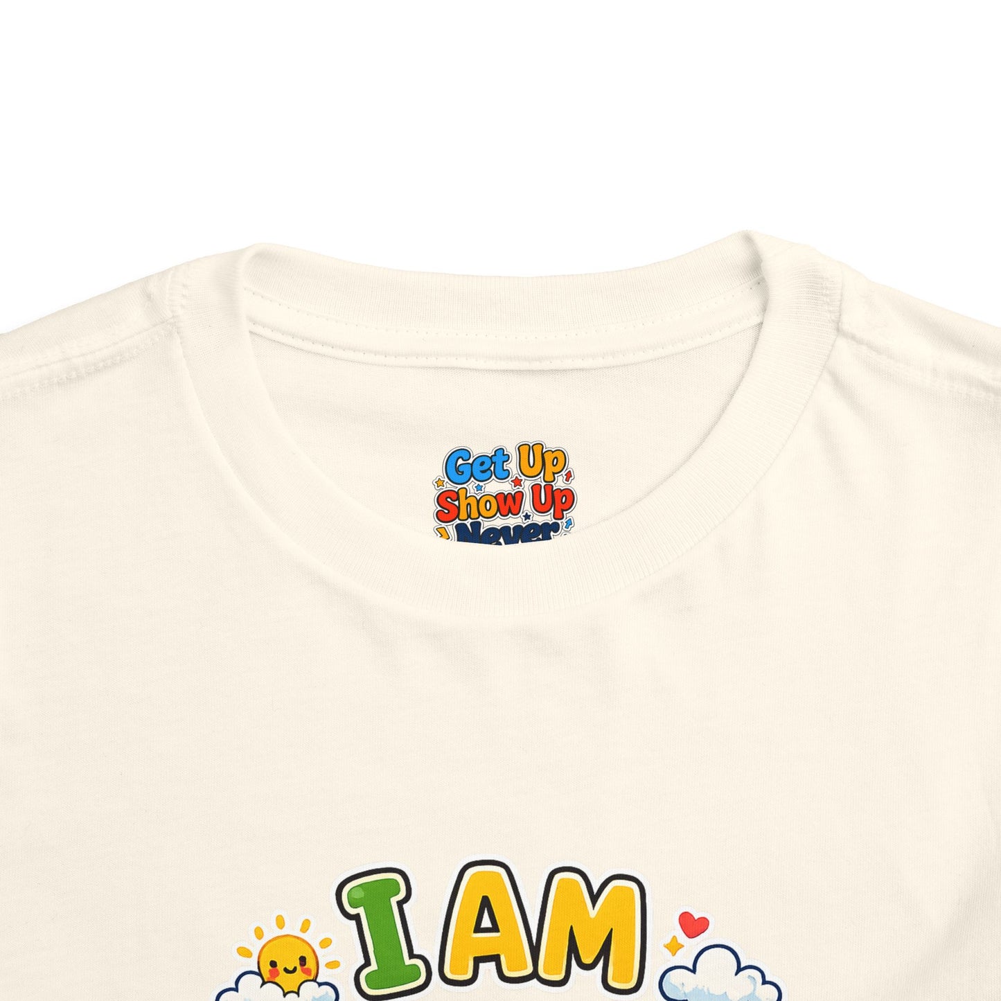 Toddler Motivational T-Shirt | Inspirational Kids Graphic Tee | Soft Cotton Toddler Shirt | Positive Mindset Children's Clothing | Everyday Comfort Tee