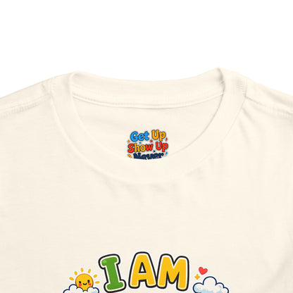 Toddler Motivational T-Shirt | Inspirational Kids Graphic Tee | Soft Cotton Toddler Shirt | Positive Mindset Children's Clothing | Everyday Comfort Tee
