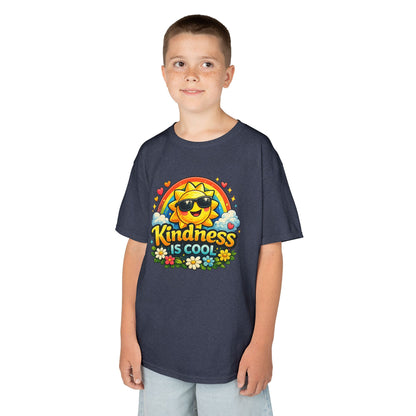 Kids Heavy Cotton™ Tee "Kindness is Cool"