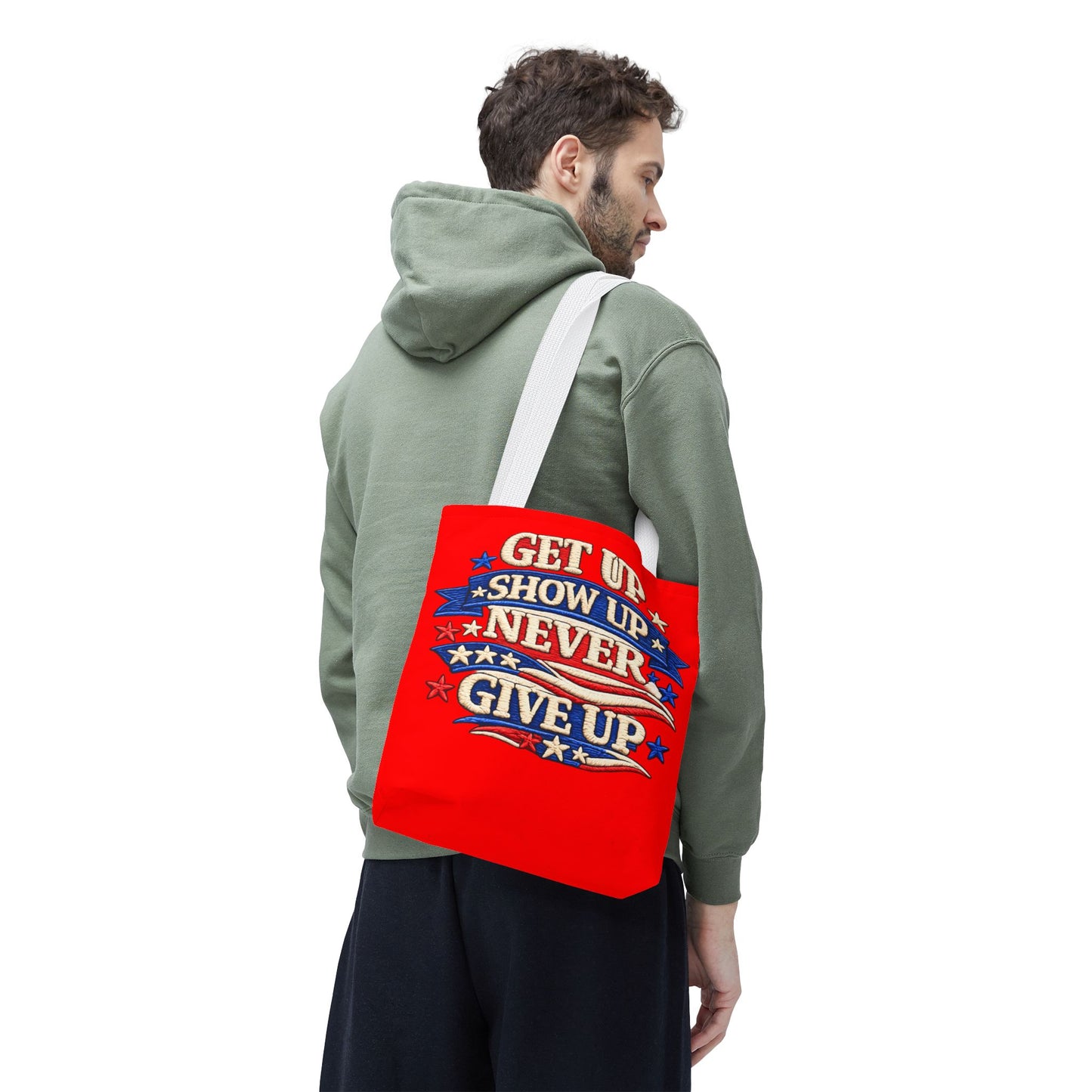 Patriotic 4th of July Tote Bag | Reusable American Pride Shopping Bag | USA Independence Day Beach, Grocery & Everyday Carry Tote