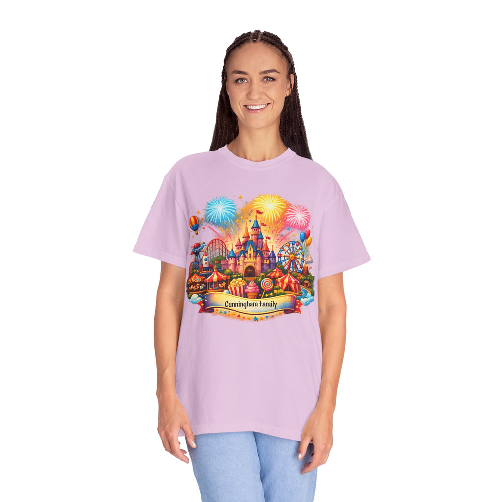 Customizable Name Graphic T-Shirt – for Disney Trips, Theme Park Vacations