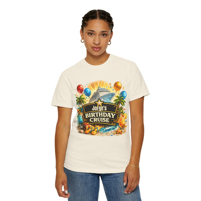 Custom Name Birthday Cruise Shirt
