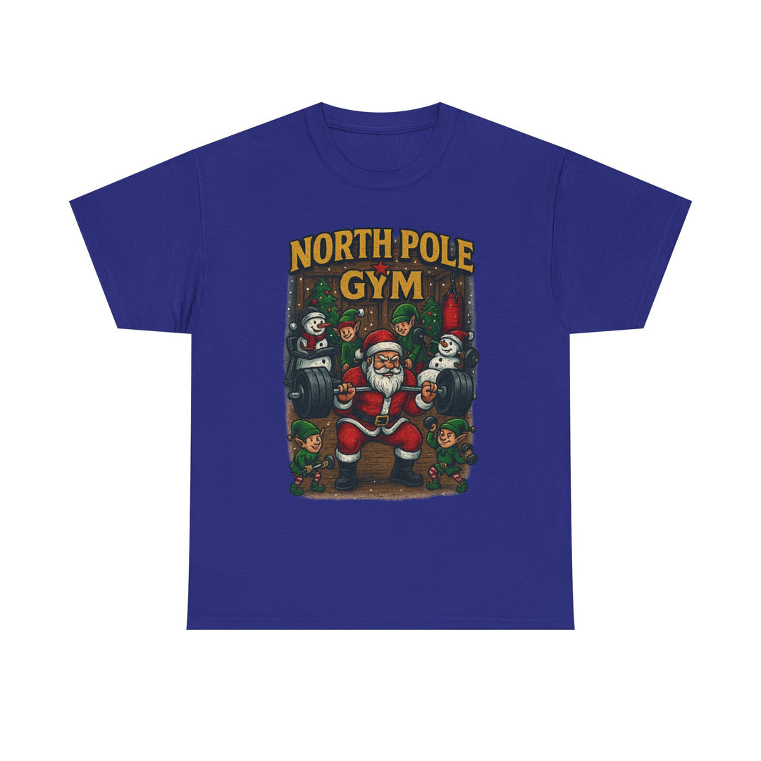 North Pole Gym. Unisex Heavy Cotton Tee