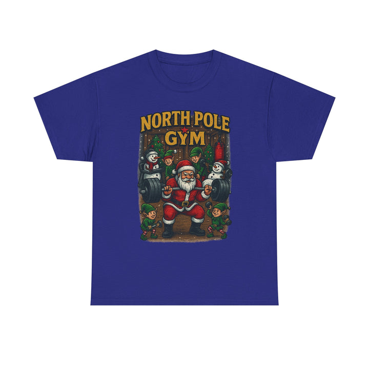 North Pole Gym. Unisex Heavy Cotton Tee