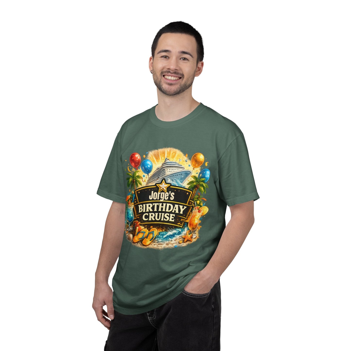 Custom Name Birthday Cruise Shirt