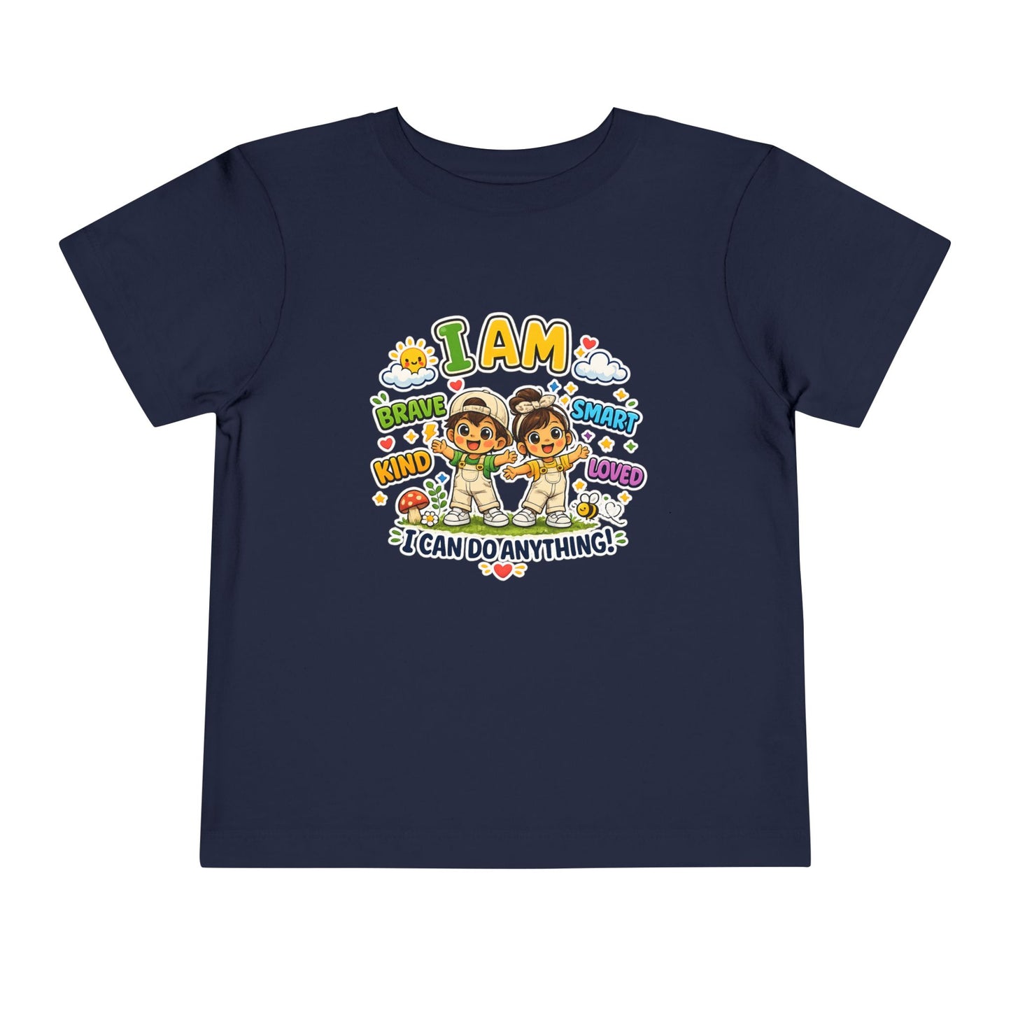 Toddler Motivational T-Shirt | Inspirational Kids Graphic Tee | Soft Cotton Toddler Shirt | Positive Mindset Children's Clothing | Everyday Comfort Tee