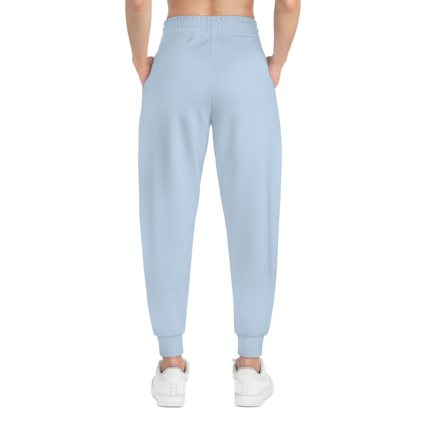 Elite Motivational UNISEX Joggers – Achieve in Comfort & Style (Light Blue)