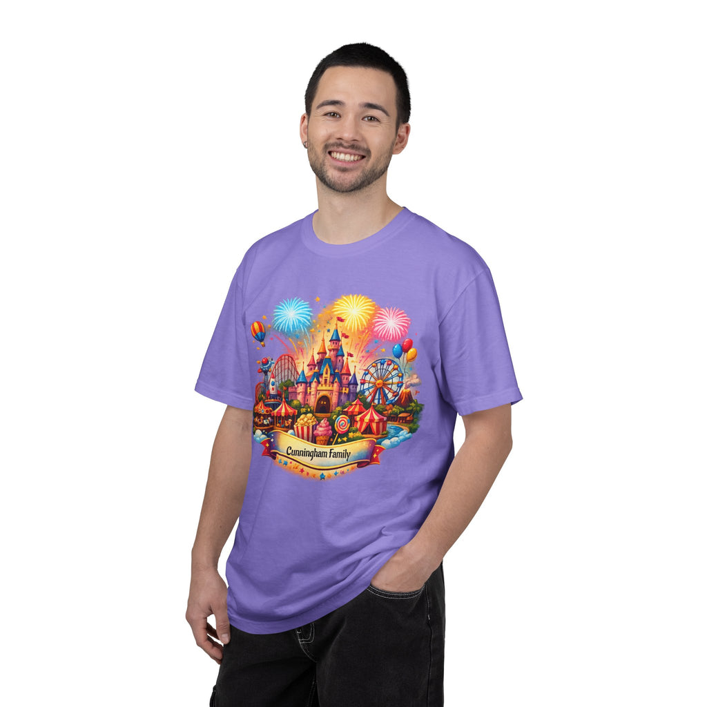 Customizable Name Graphic T-Shirt – for Disney Trips, Theme Park Vacations
