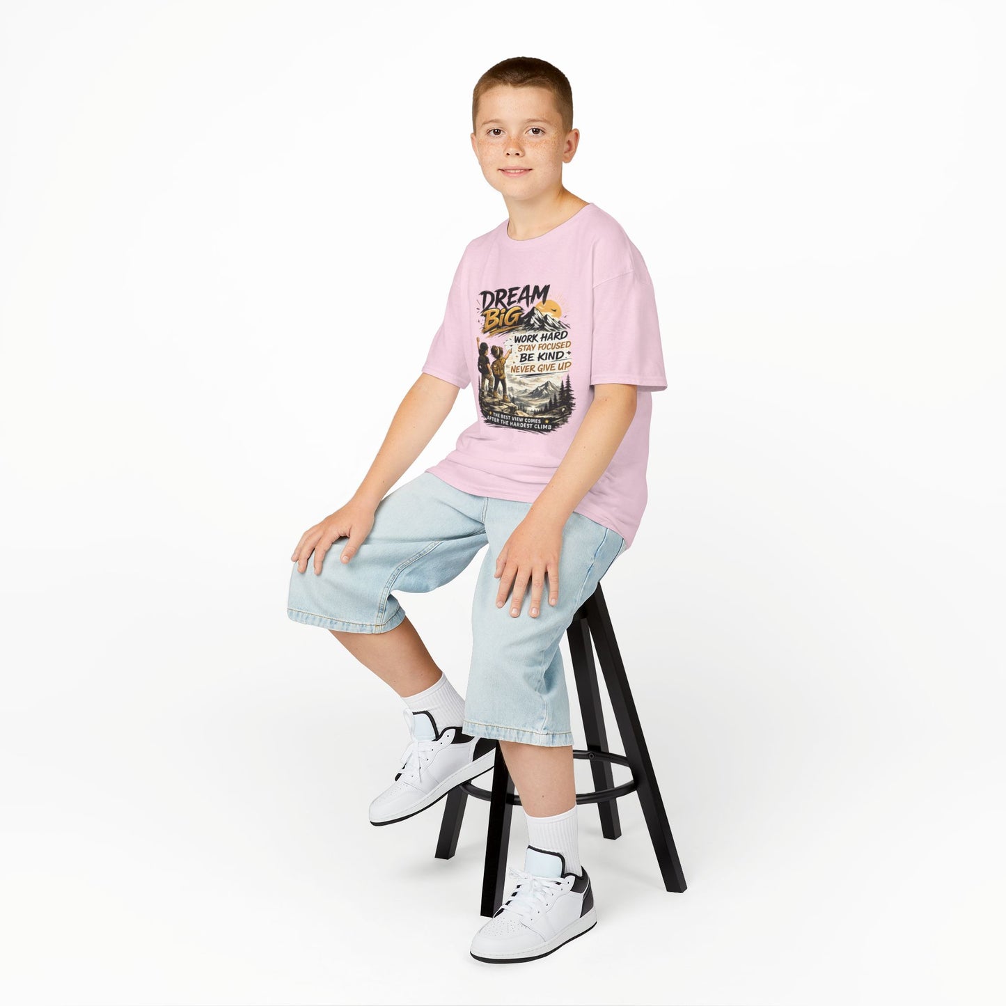 Kids Heavy Cotton™ Motivational T shirt