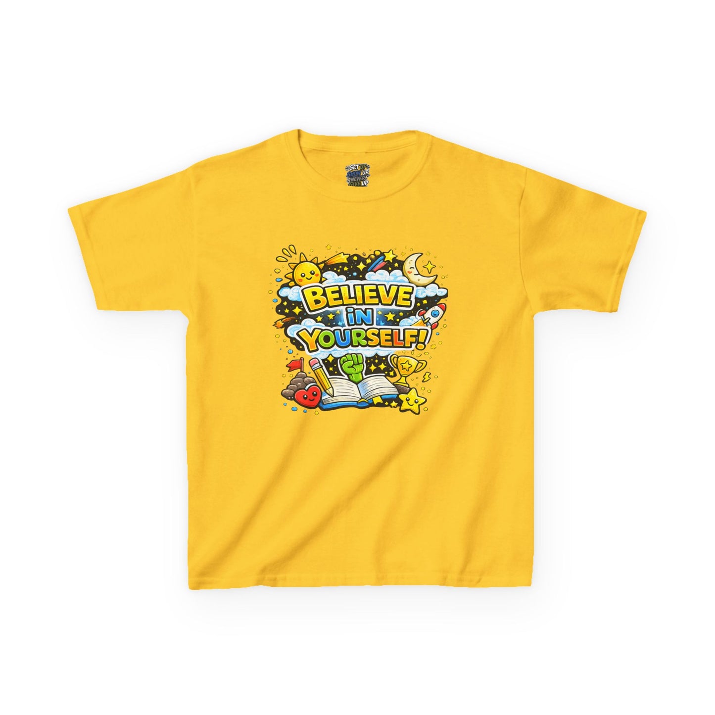 Kids Heavy Cotton™ Motivational T Shirt