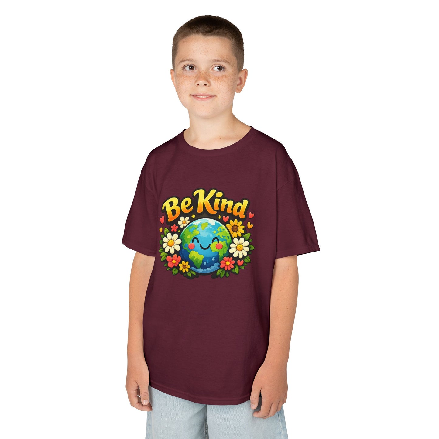Kids Heavy Cotton™ Tee "Be Kind"