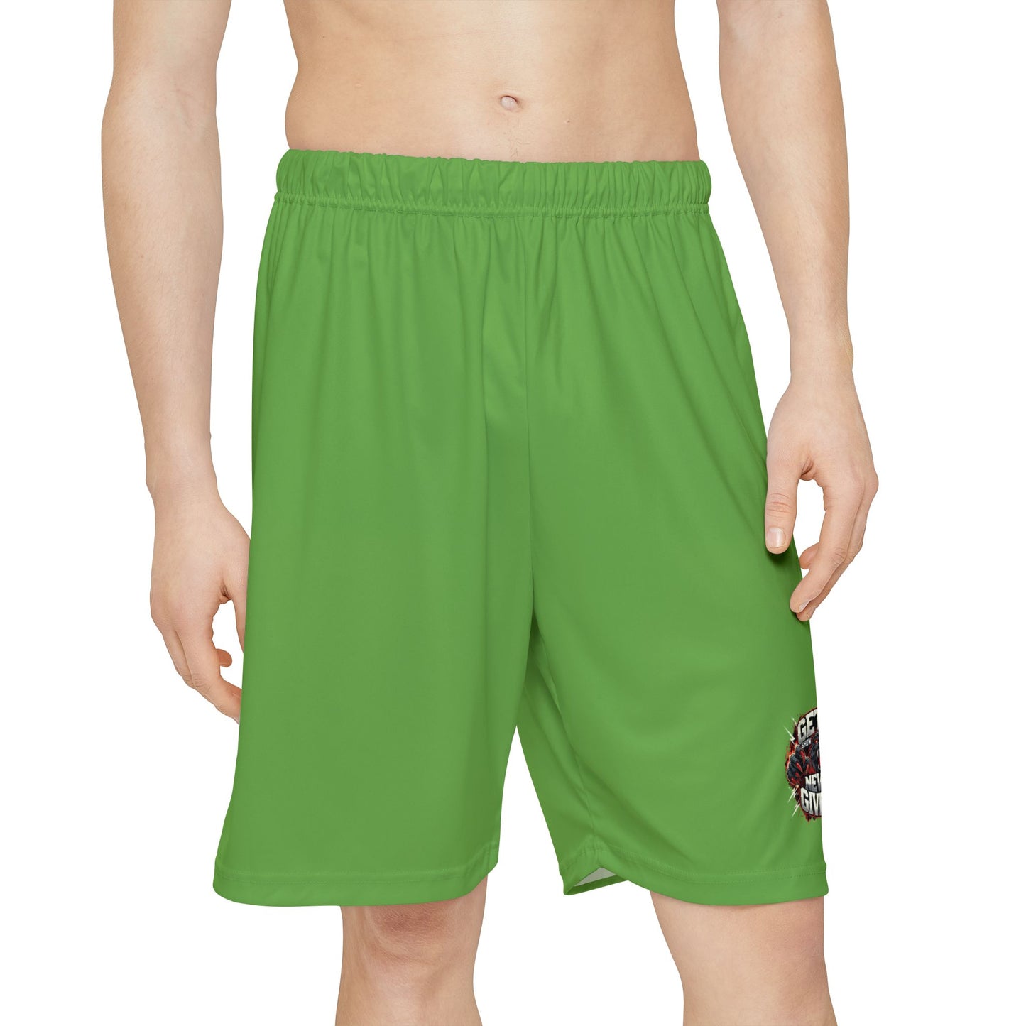 Relentless Performance Men’s Sports Shorts (Green)