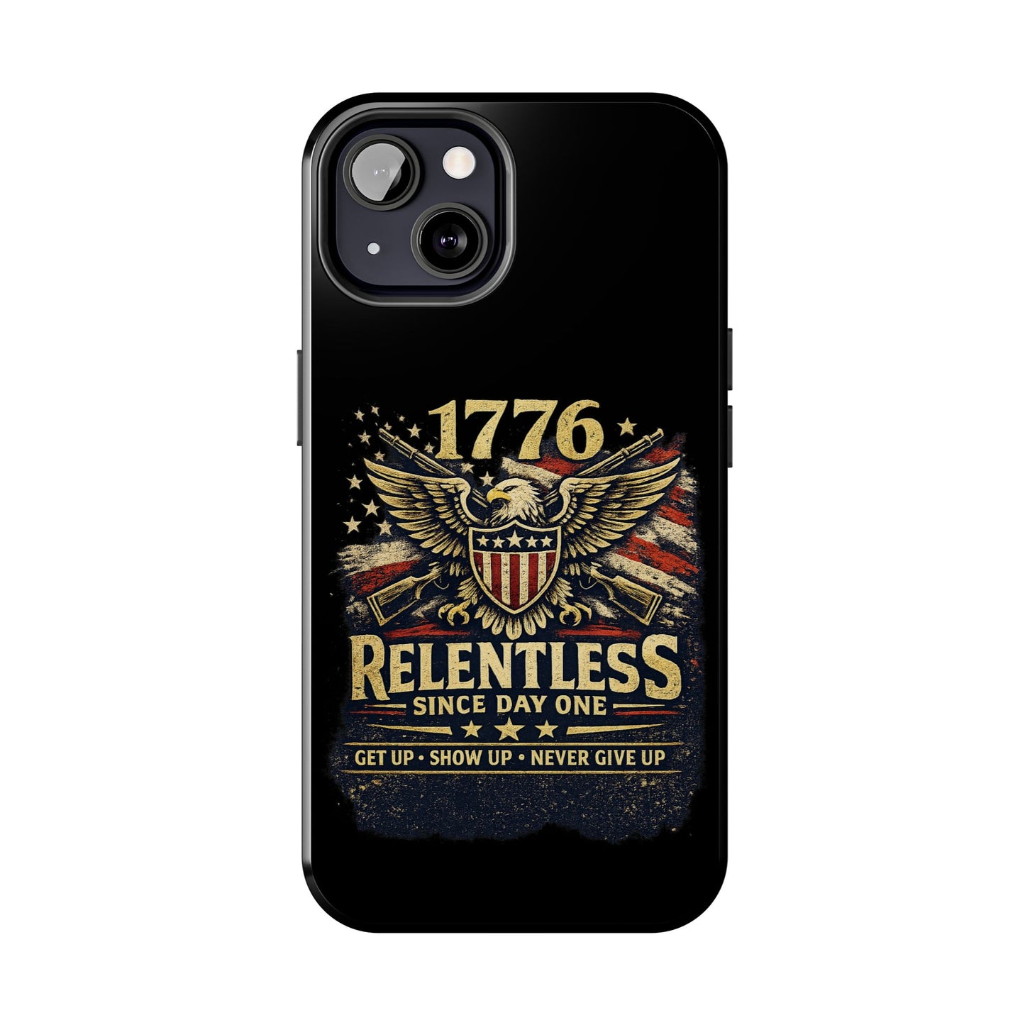 Patriotic 4th of July Tough Phone Case | Shockproof Protective Cover for iPhone & Samsung | USA Independence Day Design