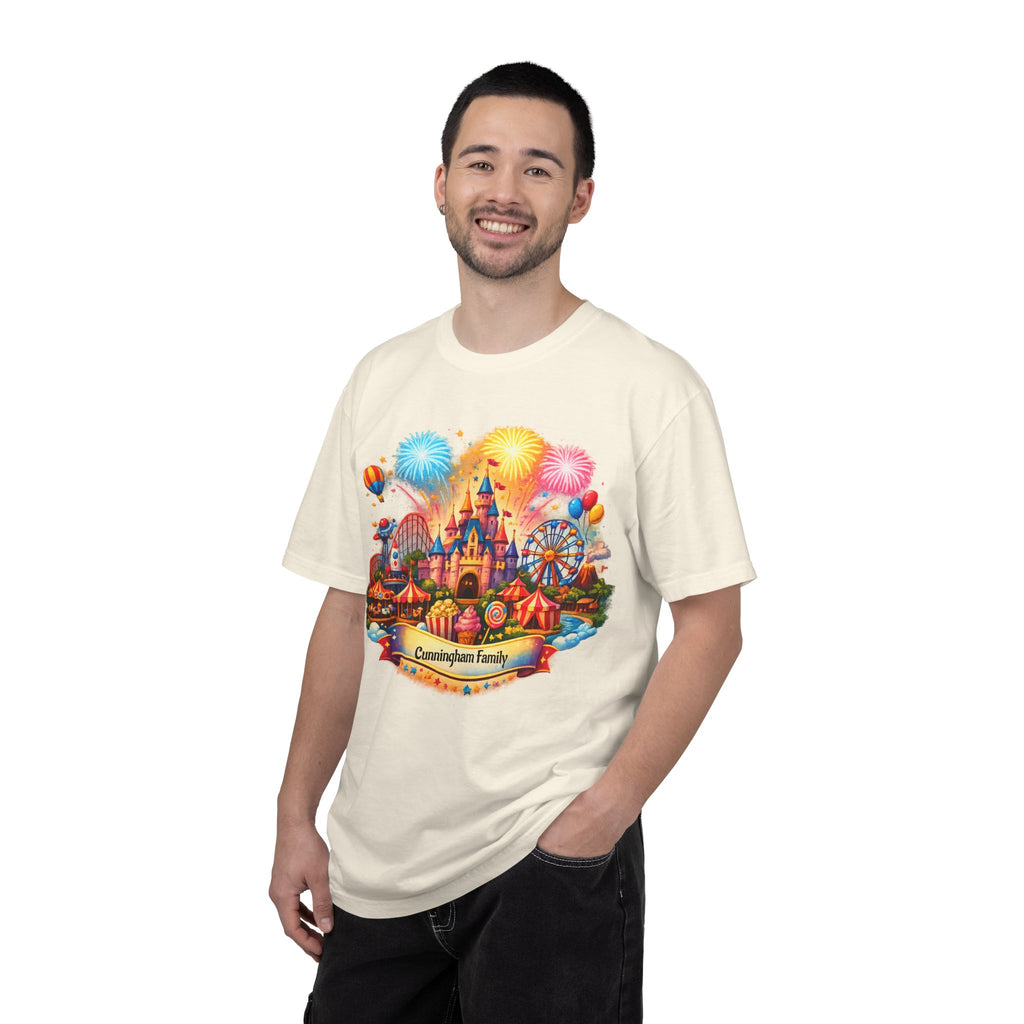 Customizable Name Graphic T-Shirt – for Disney Trips, Theme Park Vacations