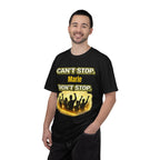 Custom Name Motivational T-Shirt – Can’t Stop. Won’t Stop.