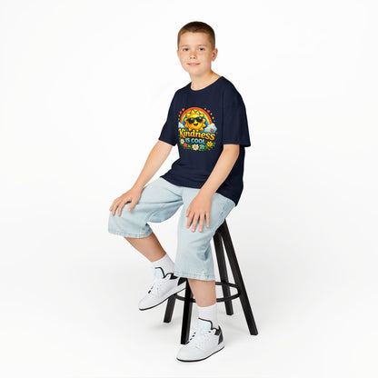 Kids Heavy Cotton™ Tee "Kindness is Cool"