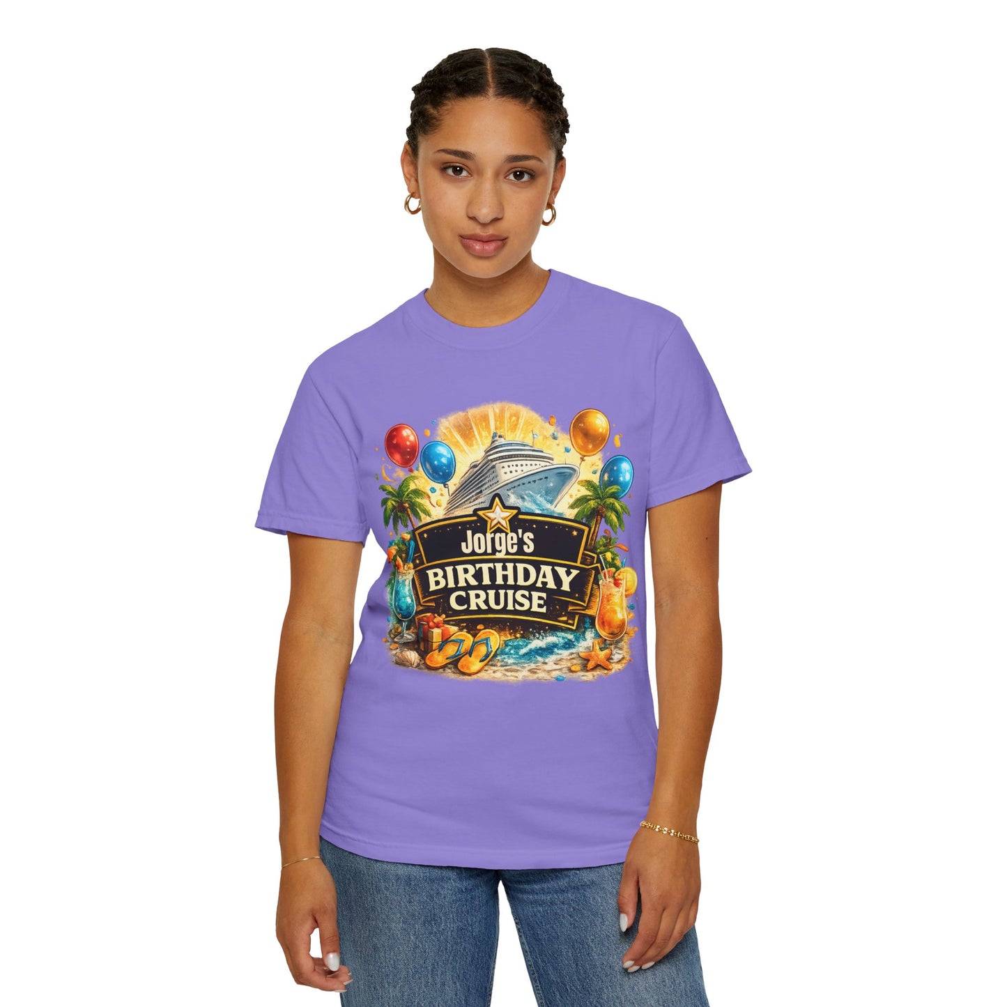 Custom Name Birthday Cruise Shirt