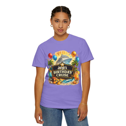 Custom Name Birthday Cruise Shirt