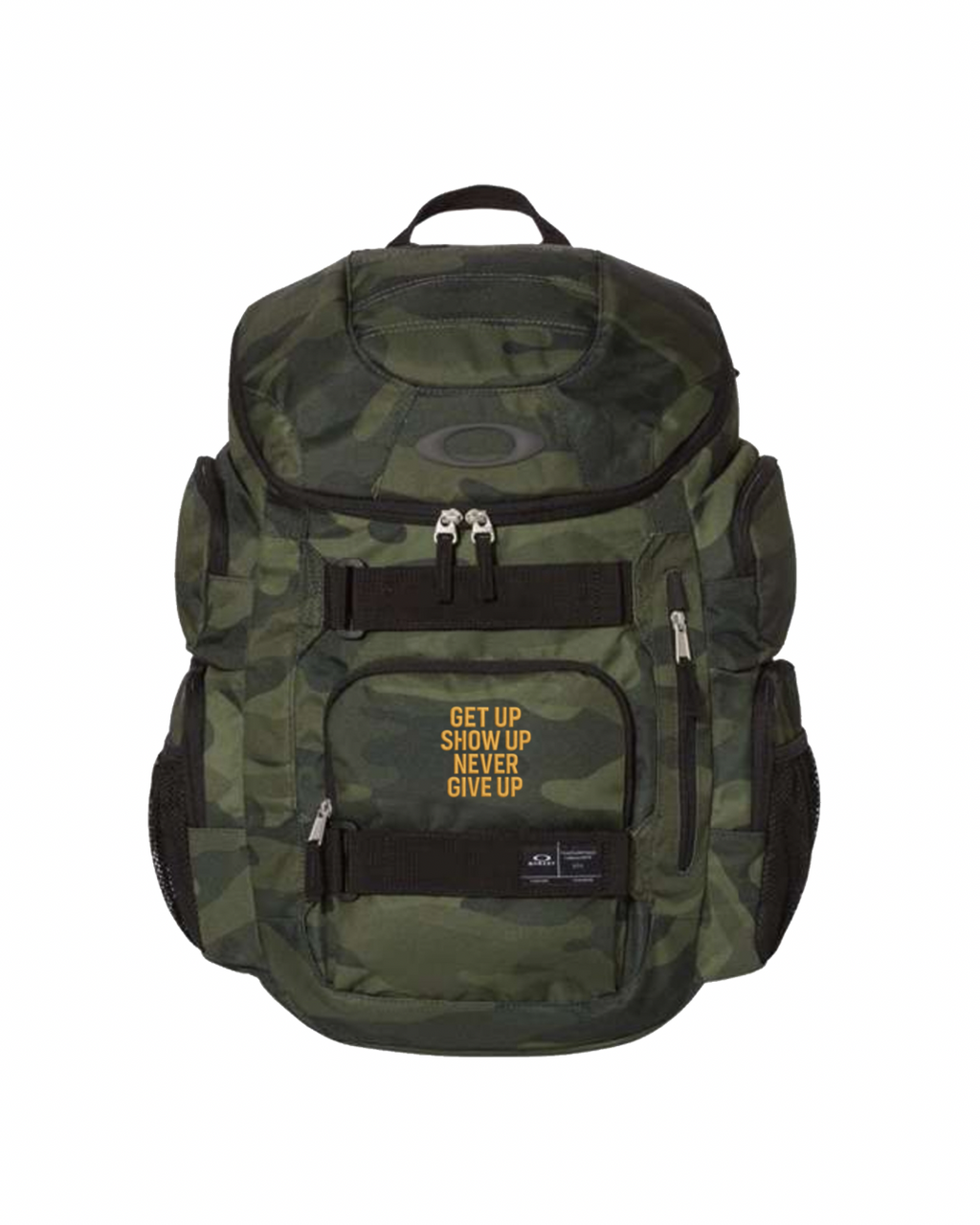 Oakley Enduro 2.0 Backpack, 30L – Embroidered “Get Up Show Up Never Give Up”